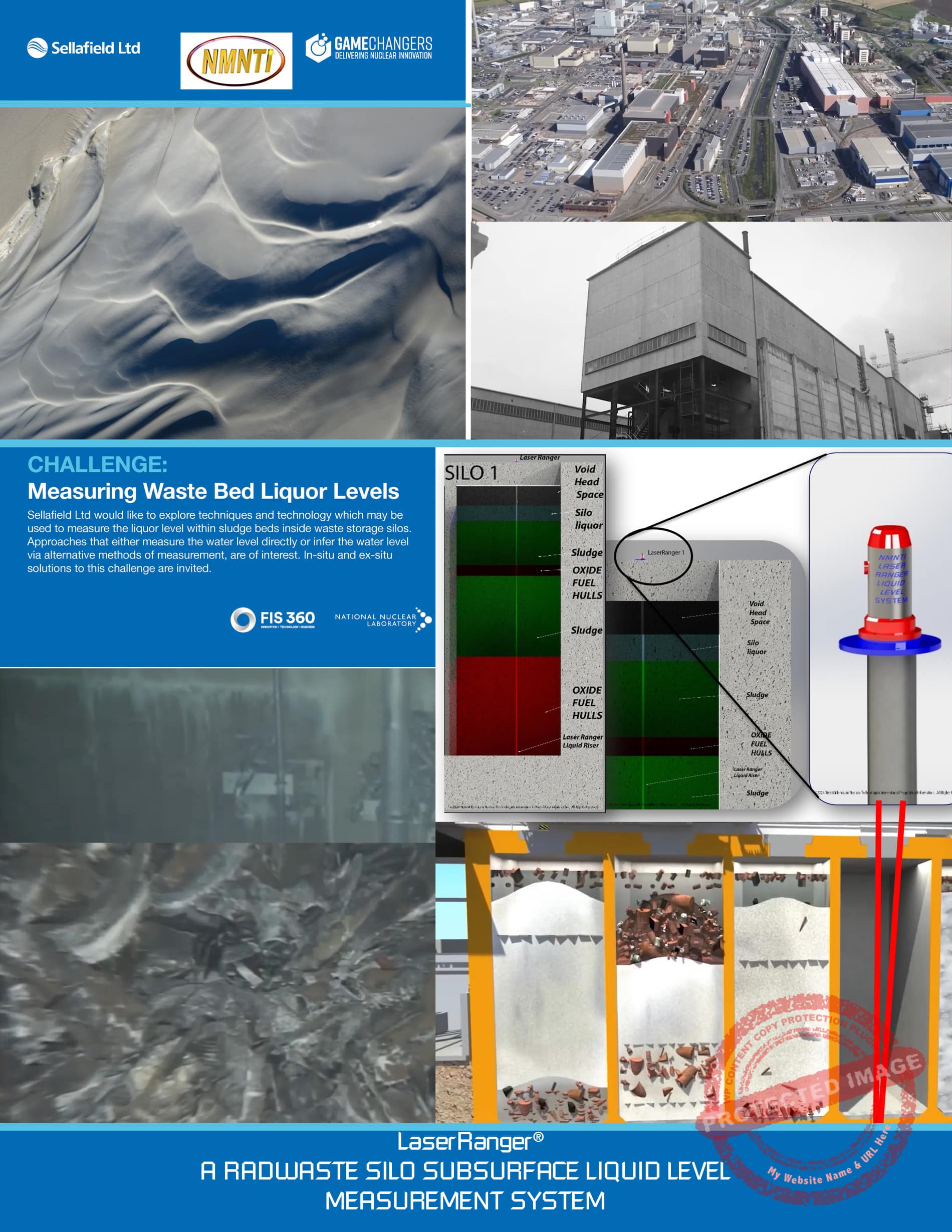 Sellafield Measuring Waste Bed Liquor Depth Levels Within Sludge Beds ...